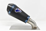 Termignoni Conical Black Exhaust - Benelli Leoncino 500 / Trail 2018-21 - Motorcycle Performance Store