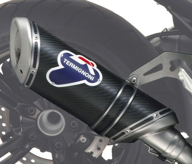 Termignoni Conical Carbon Silencer BMW C600 SPORT 2012-15 - Motorcycle Performance Store 