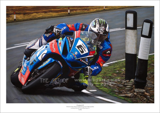 Motorcycle Memoribilia - Michael Dunlop Suzuki GSXR 2017 Senior TT - Motorcycle Performance Store 