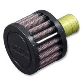 DNA CRANK CASE VENT MALE ROUND RUBBER TOP 19mm OD - Motorcycle Performance Store