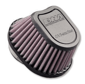 DNA OVAL TAPER RUBBER TOP AIR FILTER - 87mm Long Clamp on 50mm - Motorcycle Performance Store