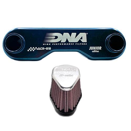 DNA Stage 3 Billet Top Air filter Kit - Honda Monkey Bike 125 2018-21 - Motorcycle Performance Store