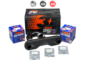 DNA Stage 3 Rubber Top Air Filter Kit - Honda Monkey Bike 125 2022-24 - Motorcycle Performance Store