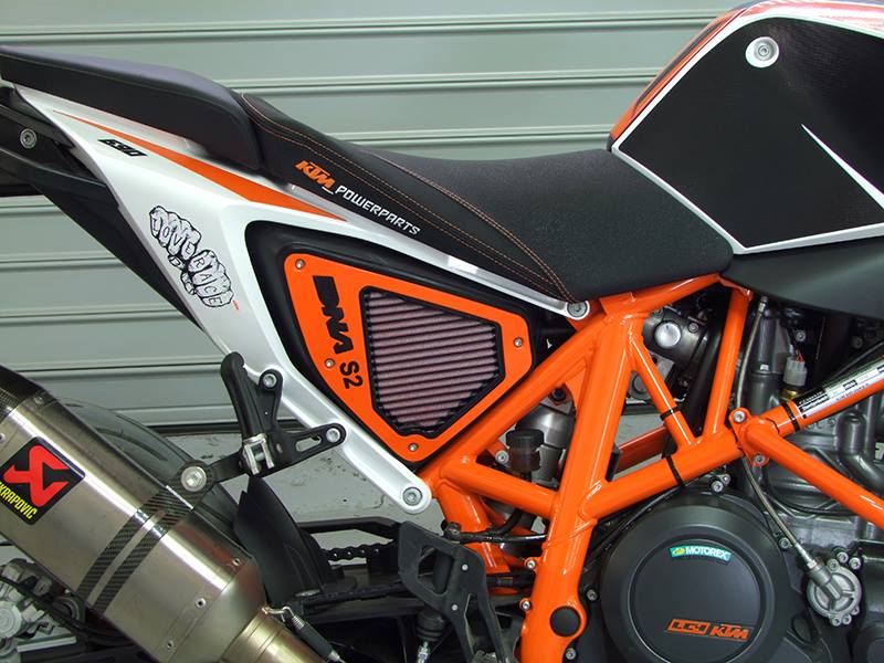 DNA PERFORMANCE STAGE 2 AIR BOX FILTER COVER KTM 690 DUKE / ABS / R 2012-19