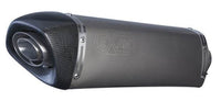 EXAN X-BLACK OVALE FULL SYSTEM - YAMAHA YZF-R3 2015-16 - Motorcycle Performance Store