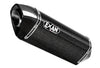 Exan Oval X-Black Carbon Silencer Aprilia RSV4 - 2009-14