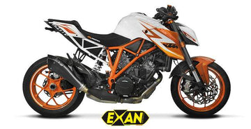 Exan X Black Evo silencer KTM SUPERDUKE 1290 R - 2017-19 - Motorcycle Performance Store