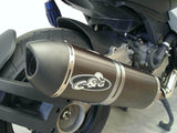 G+G Black Silencer Gilera Nexus 500 2004-13 - Motorcycle Performance Store