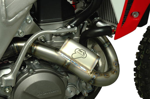 Termignoni Stainless Collector with Resonator -  Honda CRF450R 2015-16 - Motorcycle Performance Store 