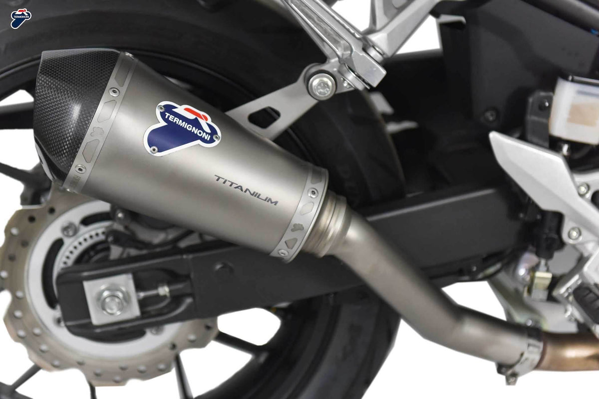 Termignoni Conical Titanium Silencer Honda CB500 F / X 2019-22 - Motorcycle Performance Store