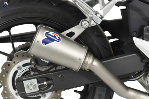 Termignoni GP2R-R Stainless Steel Honda Silencer CB500 F / X 2019-22 - Motorcycle Performance Store 