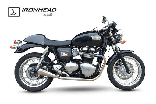 IRONHEAD OVC11 Conical Silencers - TRIUMPH THRUXTON 865 2004-15 - Motorcycle Performance Store 