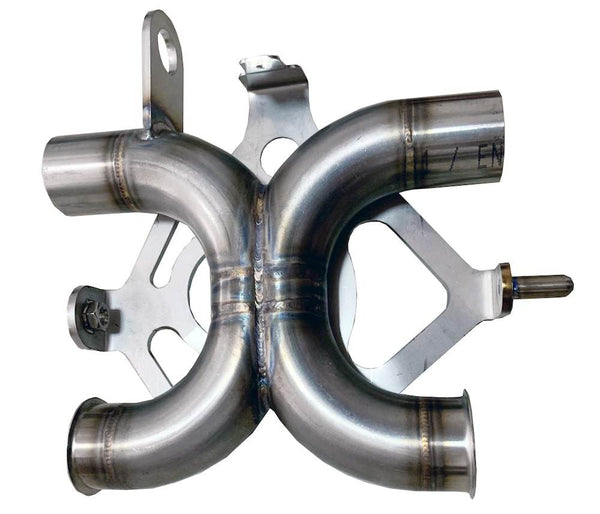 IXIL Decat Mid Pipe - Triumph Bonneville Bobber 2017-20 - Motorcycle Performance Store