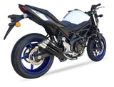 IXIL Hyperlow XL Black Silencer Suzuki SV650 2016-26 - Motorcycle Performance Store