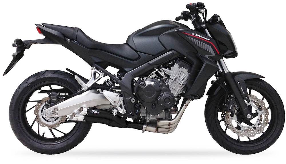 IXIL L3X Black Hyperlow Full System - Honda CB650R 2019-20 - Motorcycle Performance Store