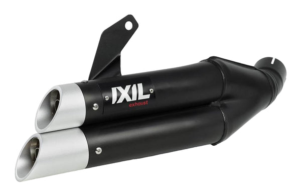 IXIL L3X Black Hyperlow Silencer Honda CMX 300 Rebel 2017-24 - Motorcycle Performance Store