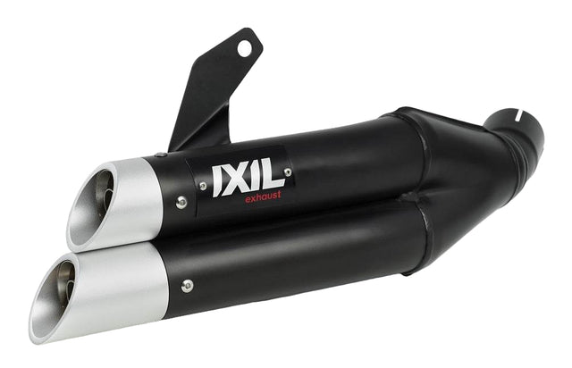 IXIL L3X Black Hyperlow Silencer Honda CMX 300 Rebel 2017-24 - Motorcycle Performance Store
