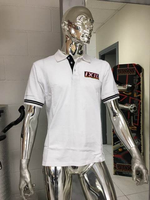 IXIL White Polo Shirt - Motorcycle Performance Store