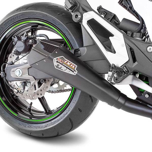 IXIL X55 Slash Cut Black Silencer - Yamaha MT-10 2016-22 - Motorcycle Performance Store