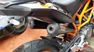 Ixil Dual Black Underseat Silencers for the KTM Duke 390_1