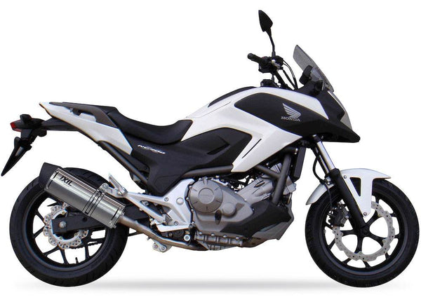 IXIL Hexoval Xtrem INOX Silencer HONDA NC700 X/S 2012-13 - Motorcycle Performance Store