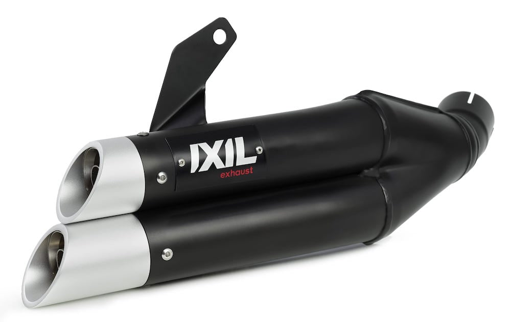 IXIL Hyperlow XL Black Dual Exit Silencer Suzuki GSX-S 750 - 2017-20