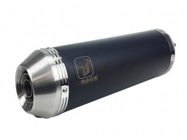 IXRACE Pure Black Full System - Yamaha YBR125 2005-16 - Motorcycle Performance Store