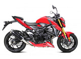 IXRACE Pure Black Silencer Suzuki GSX-S 750 - 2017-20 - Motorcycle Performance Store