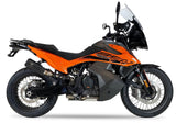 Ixrace MK2 Black Silencer KTM 890 Adventure R 2021-24 - Motorcycle Performance Store
