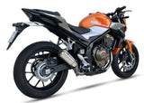 Ixrace Mk2 Inox Silencer Honda CB300R 2018-20 - Motorcycle Performance Store