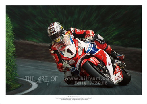 Motorcycle Memoribilia - John McGuinness 2015 Senior TT - Motorcycle Performance Store 