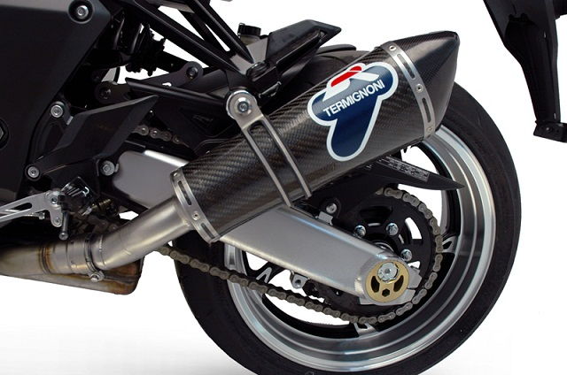 Termignoni Carbon Conical Silencers - Kawasaki Z1000 2010-20 - Motorcycle Performance Store 