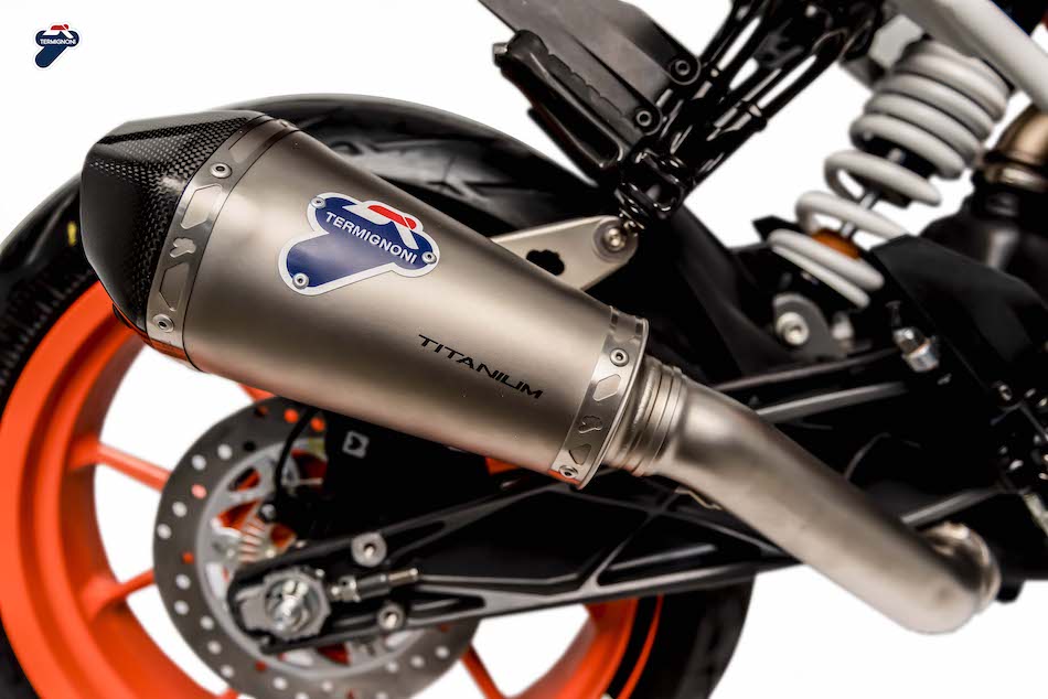 Termignoni Conical Silencer- KTM Duke 390 2017-20 - Motorcycle Performance Store 