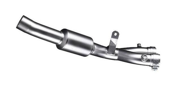 LeoVince Stainless Steel De-cat Pipe Yamaha MT-10 2016-24 - Motorcycle Performance Store