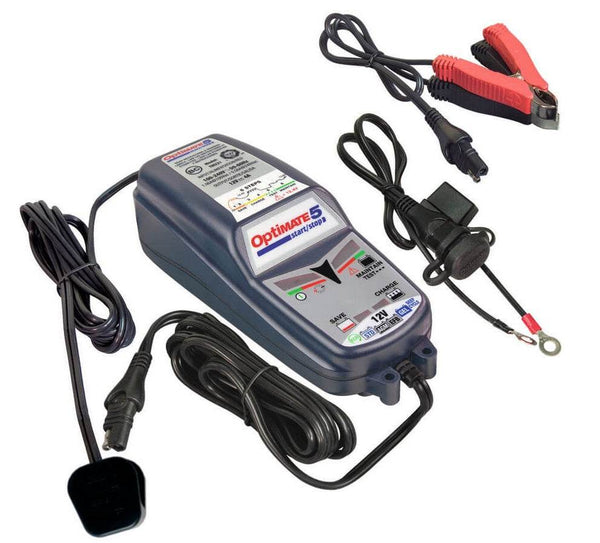 OptiMate 5 12V Battery Charger / Optimiser - Motorcycle Performance Store