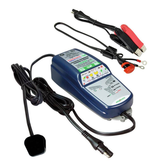 OptiMate 6 Lithium 5 Amp 12V Battery Charger / Optimiser - Motorcycle Performance Store