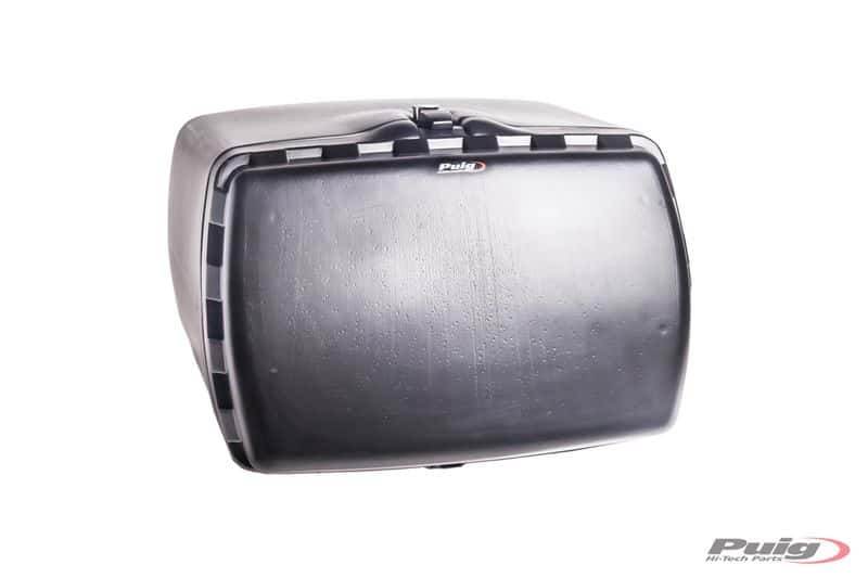 PUIG Universal Top Box 90L Maxi (Pizza) Box with Lock and Rear Opening Lid - Motorcycle Performance Store