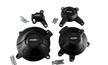 Puig Engine Protective Covers - Yamaha MT-09 / SP 2014-20 - Motorcycle Performance Store