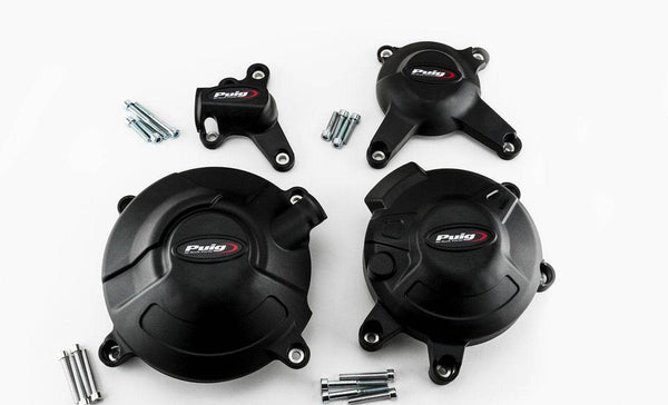 Puig Engine Protective Covers - Yamaha MT-09 / SP 2014-20 - Motorcycle Performance Store