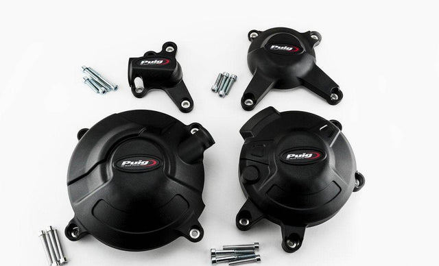 Puig Engine Protective Covers - Yamaha MT-09 / SP 2014-20 - Motorcycle Performance Store