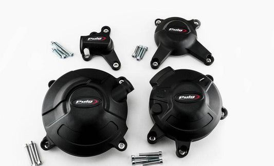 Puig Engine Protective Covers - Yamaha MT-09 / SP 2014-20 - Motorcycle Performance Store