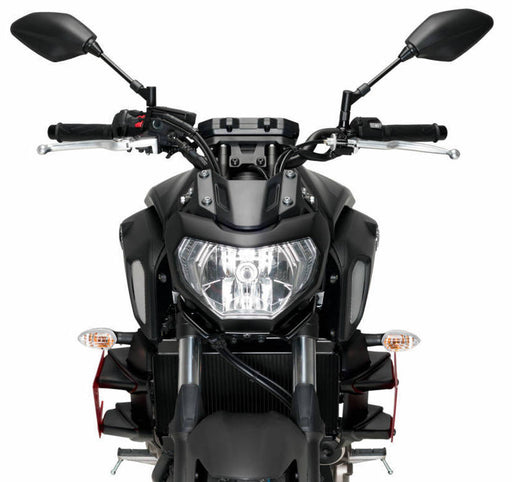 Puig Downforce Naked Spoilers Yamaha MT-07 2018-20 - Motorcycle Performance Store 