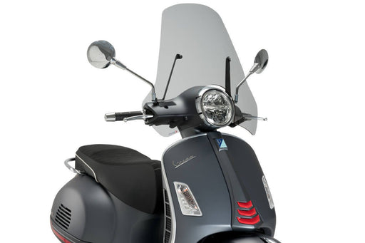 Puig GTS Touring Screen - Piaggio Vespa GTS125 2007-23 - Motorcycle Performance Store 