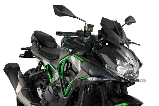 Puig New Generation Sport Screen - KAWASAKI ZH2 2020-24 - Motorcycle Performance Store 