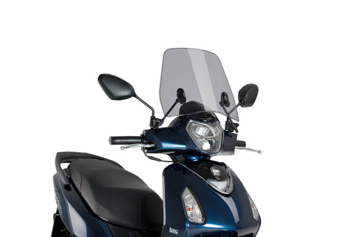 PUIG Trafic Windshield -  Sym Symphony SR 125 2021-23 - Motorcycle Performance Store 