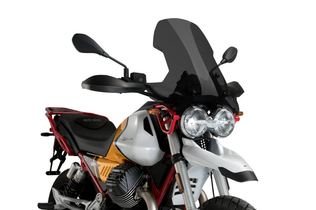 Puig Touring Screen Moto Guzzi V85 TT 2019-24 - Motorcycle Performance Store 