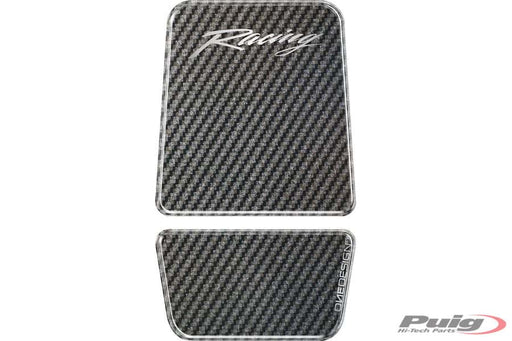 Puig Tank Pads - Carbon Look Mini - Motorcycle Performance Store 