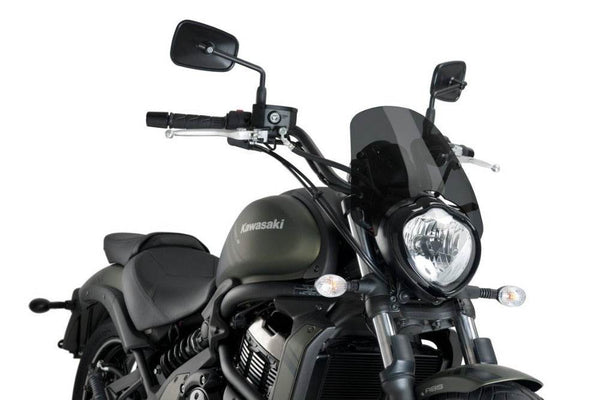 Puig New Generation Sport Screen Kawasaki VN650 Vulcan S (Cafe) 2015-25 - Motorcycle Performance Store