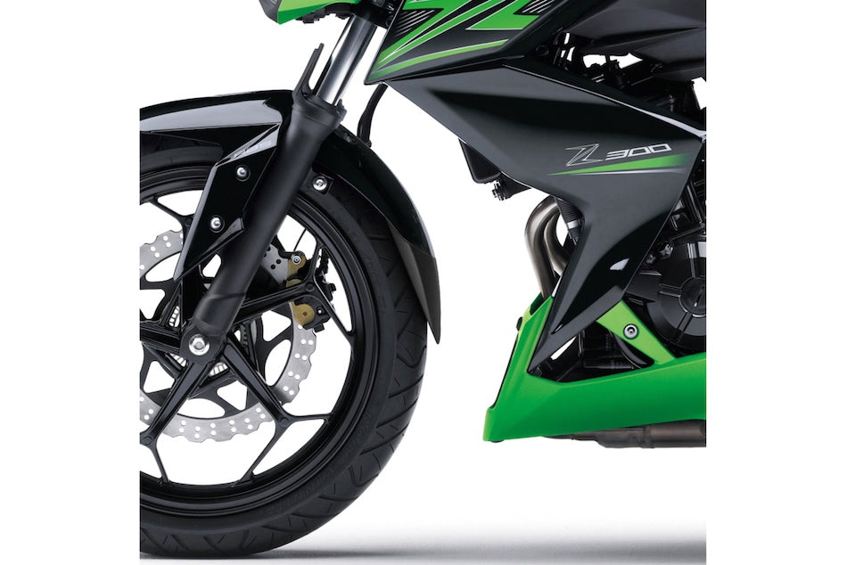 PUIG Front Fender Extender Kawasaki Ninja 300 2013-20 - Motorcycle Performance Store 