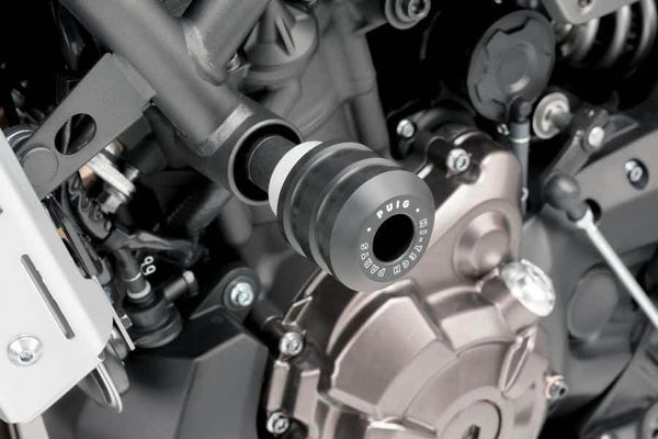 PUIG Vintage Frame Sliders - Triumph Scrambler 1200 XC / XE 2019-22 - Motorcycle Performance Store